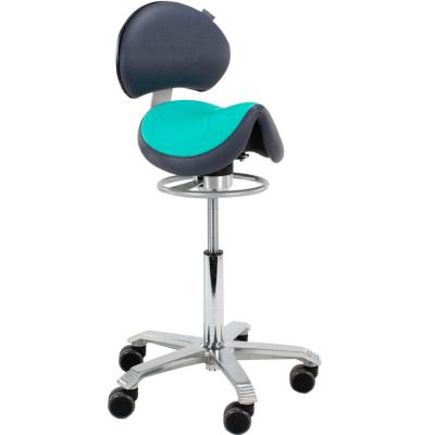 Taburete con balance lumbar